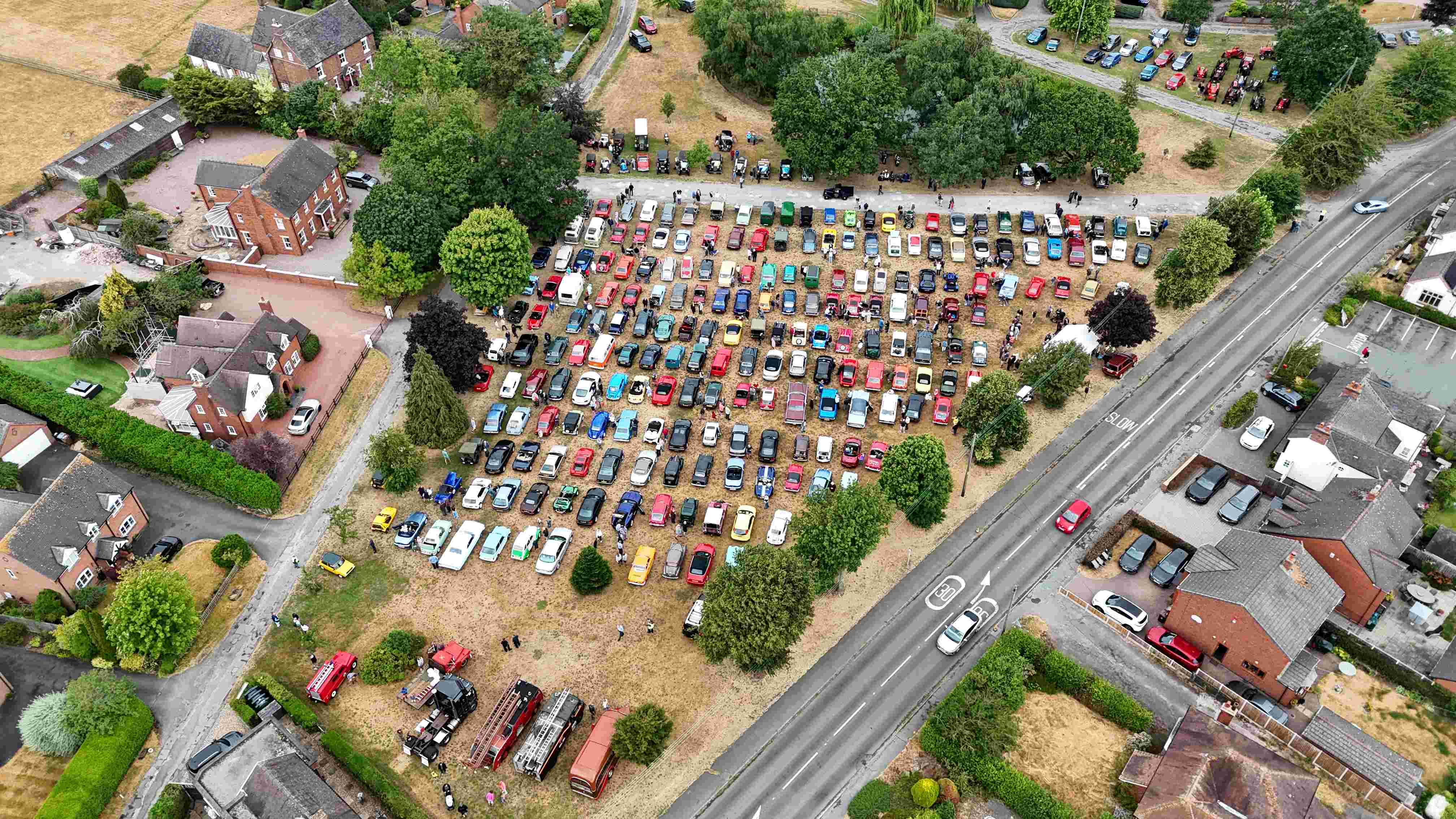 Aerial view of 2026 Transport Festival
